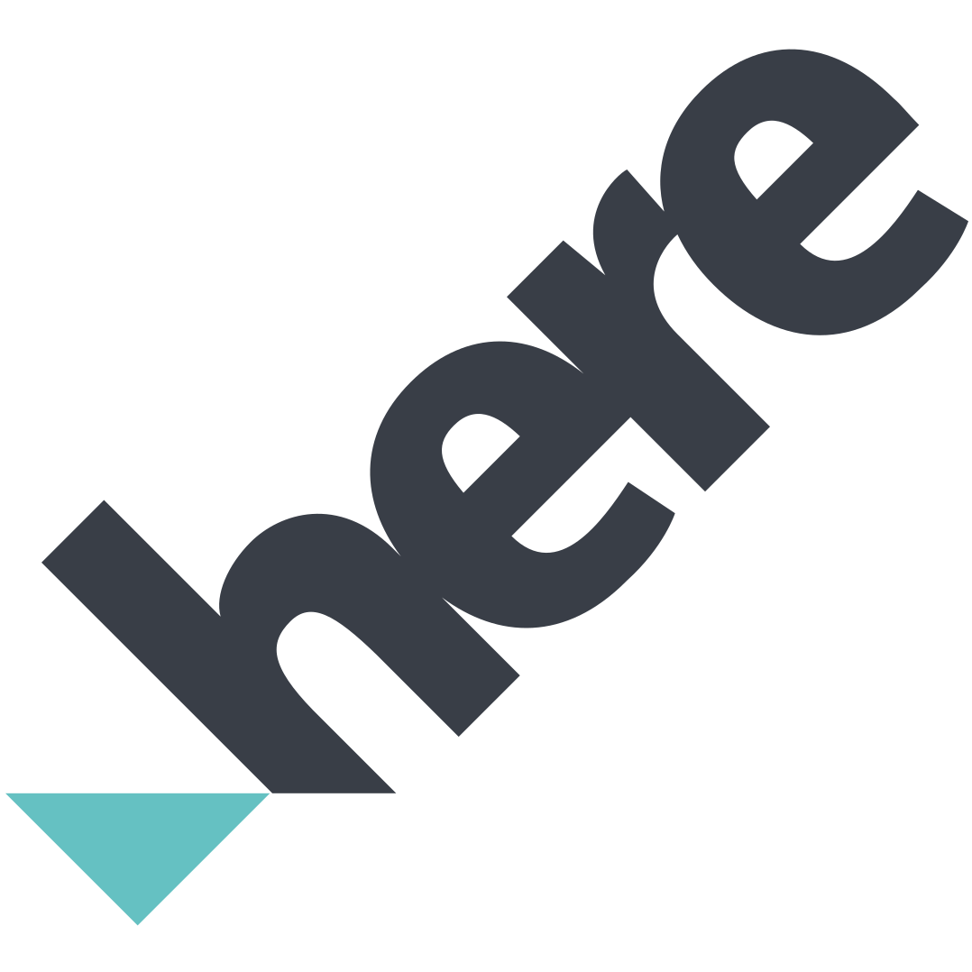 here logo